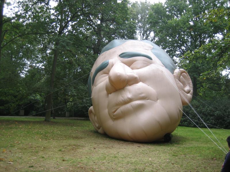 October 2007,  Paul McCarthy @ Middelheim Museum, Antwerp, Belgium