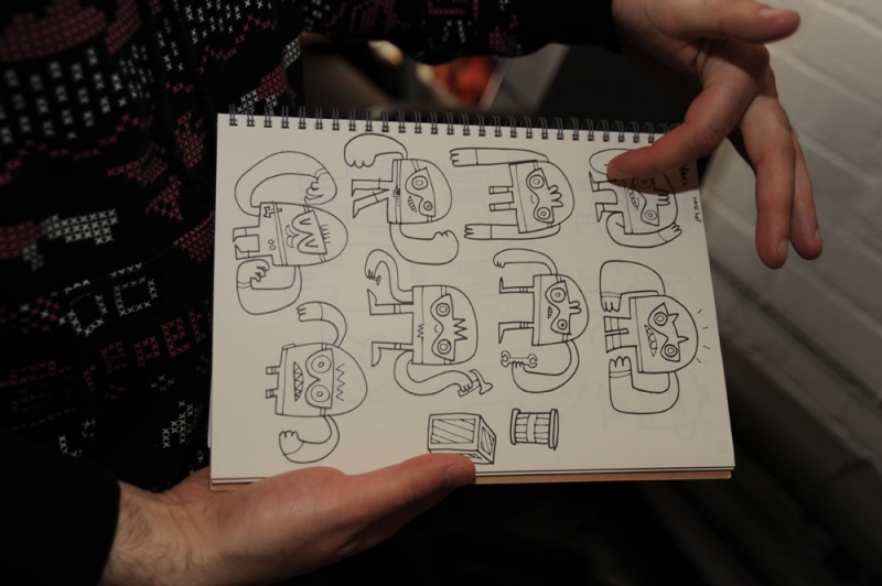 July 2009, Interview with Jon Burgerman